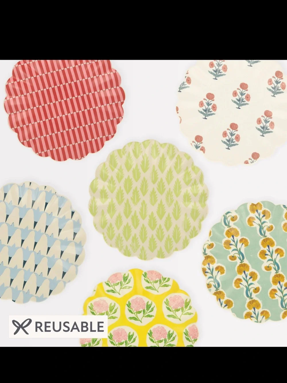 Meri Meri x Molly Mahon Reusable Party Set.
